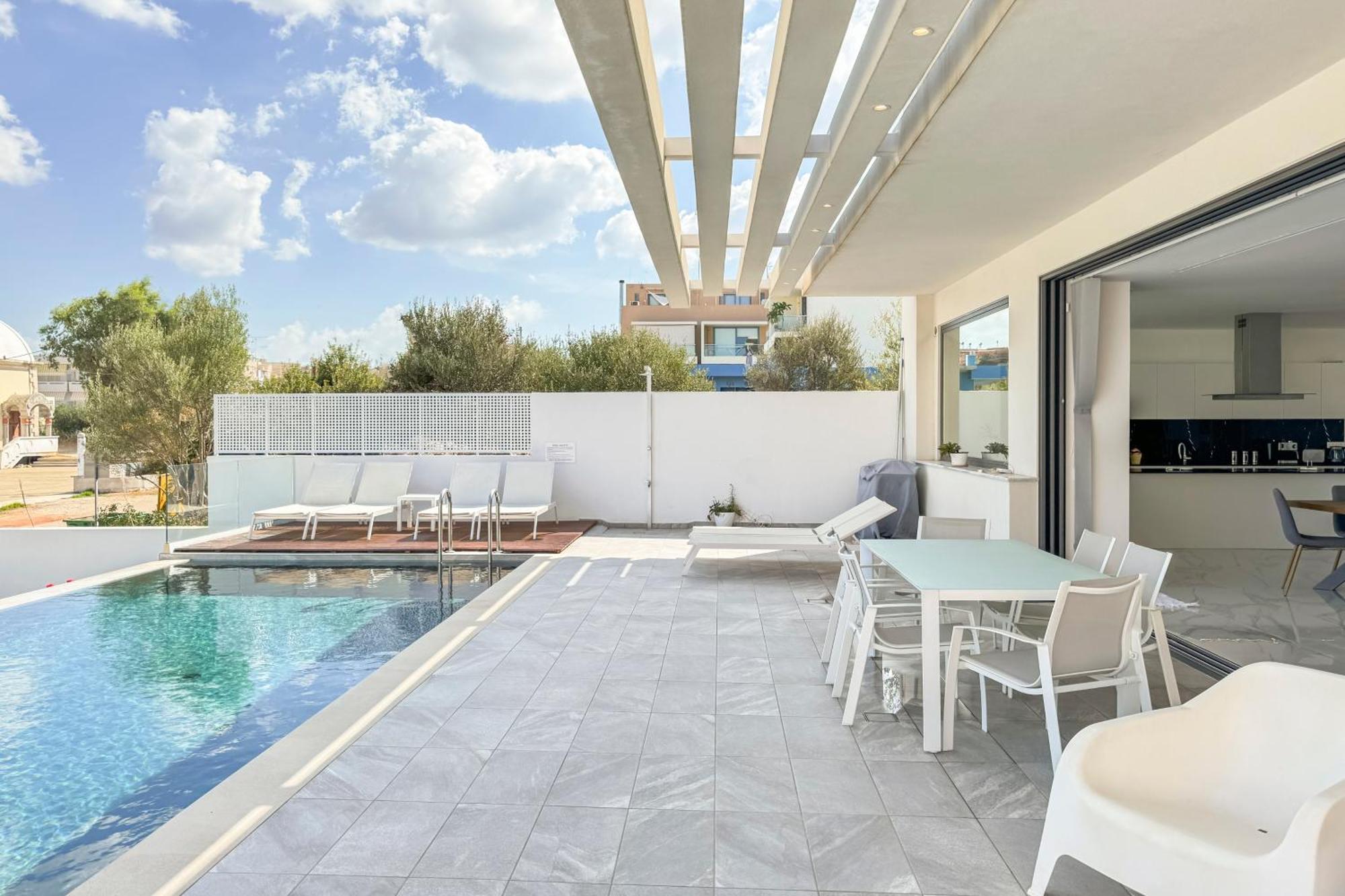 Villa Valentina Chania カラタス エクステリア 写真