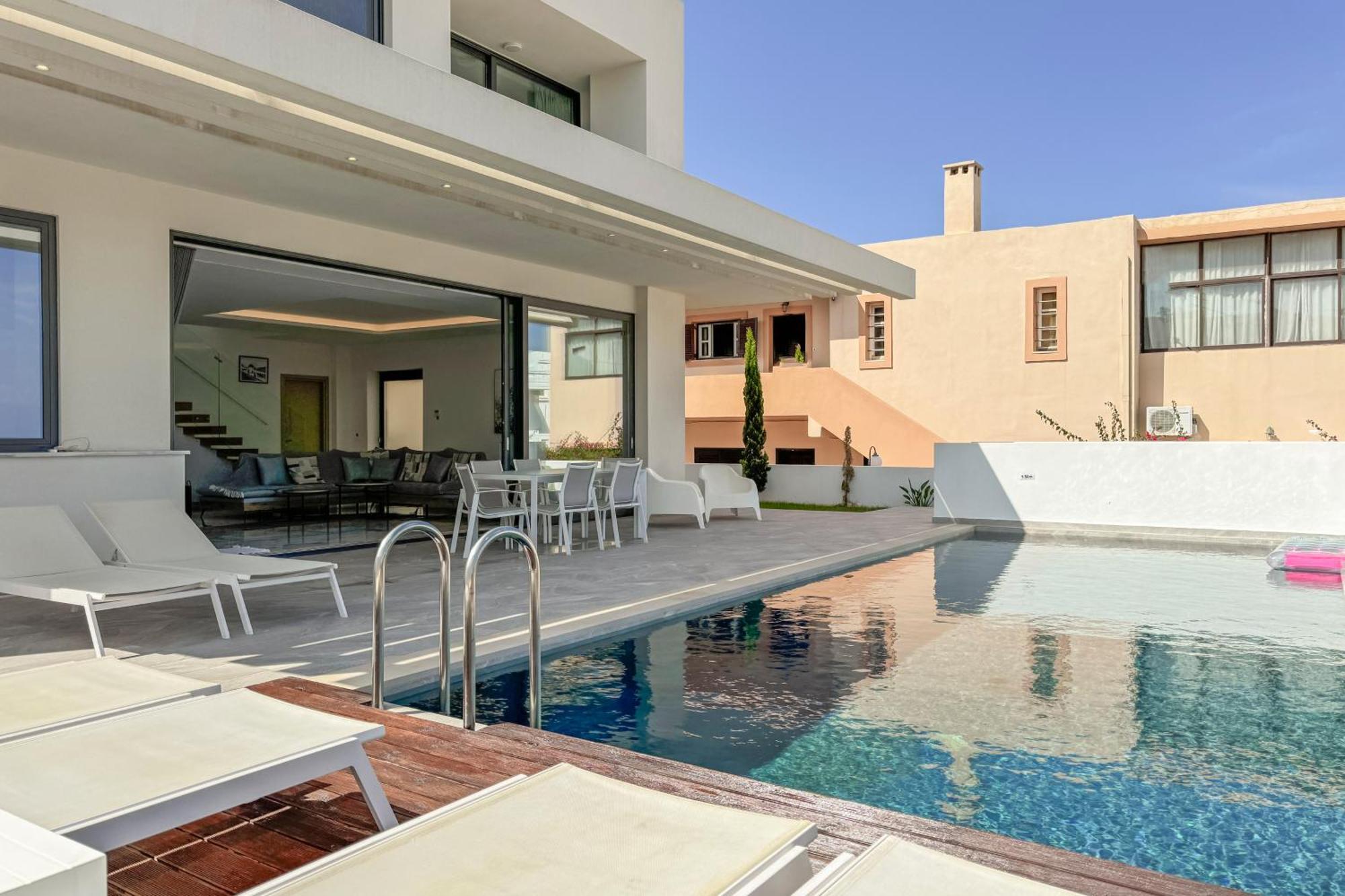 Villa Valentina Chania カラタス エクステリア 写真